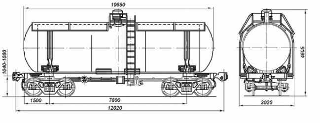 Как нарисовать вагон цистерна